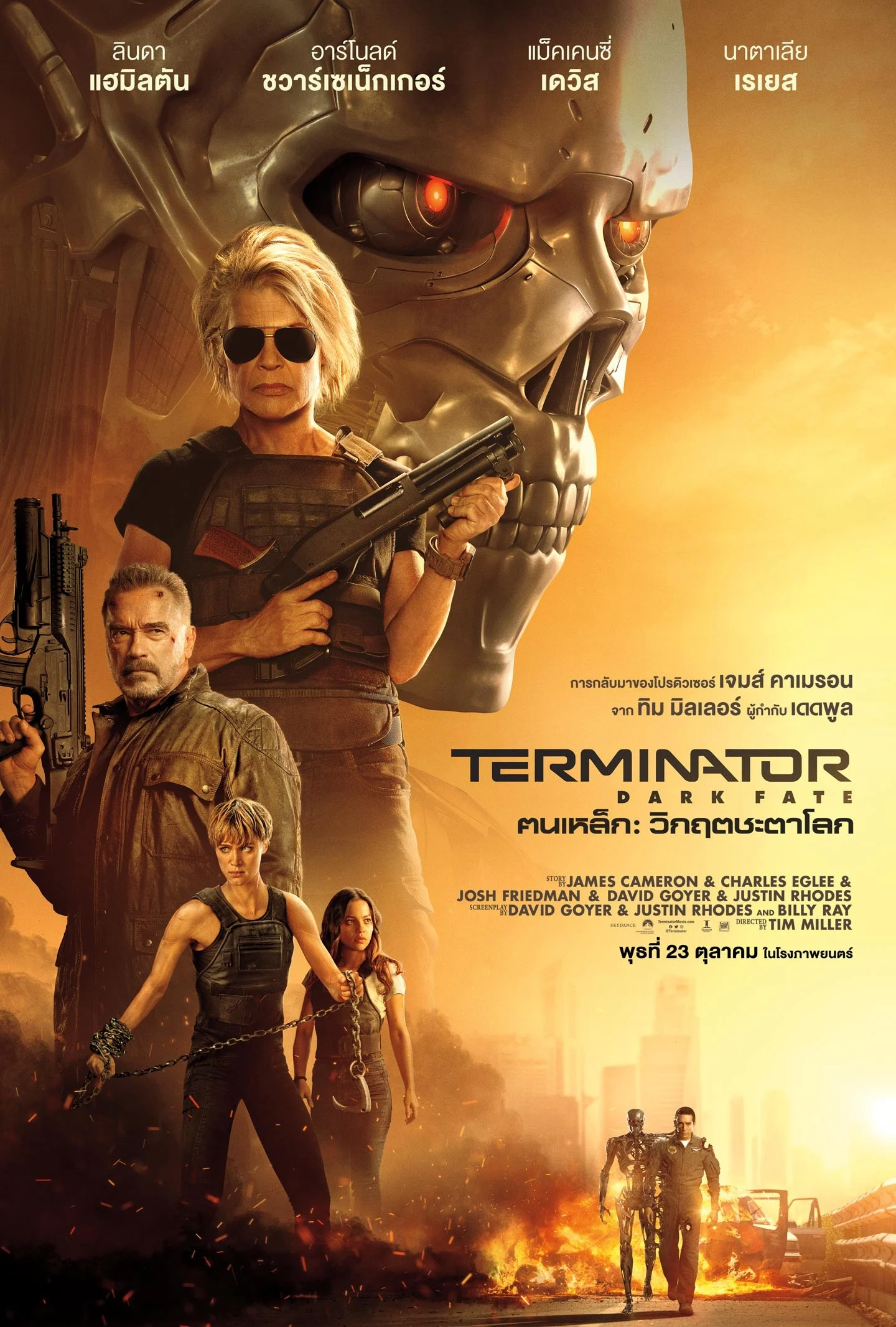 ดูหนังออนไลน์ฟรี คนเหล็ก 6 วิกฤตชะตาโลก Terminator 6 Dark Fate (2019)