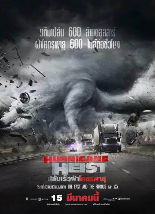 ดูหนังออนไลน์ฟรี ปล้นเร็วฝ่าโคตรพายุ The Hurricane Heist (2018)